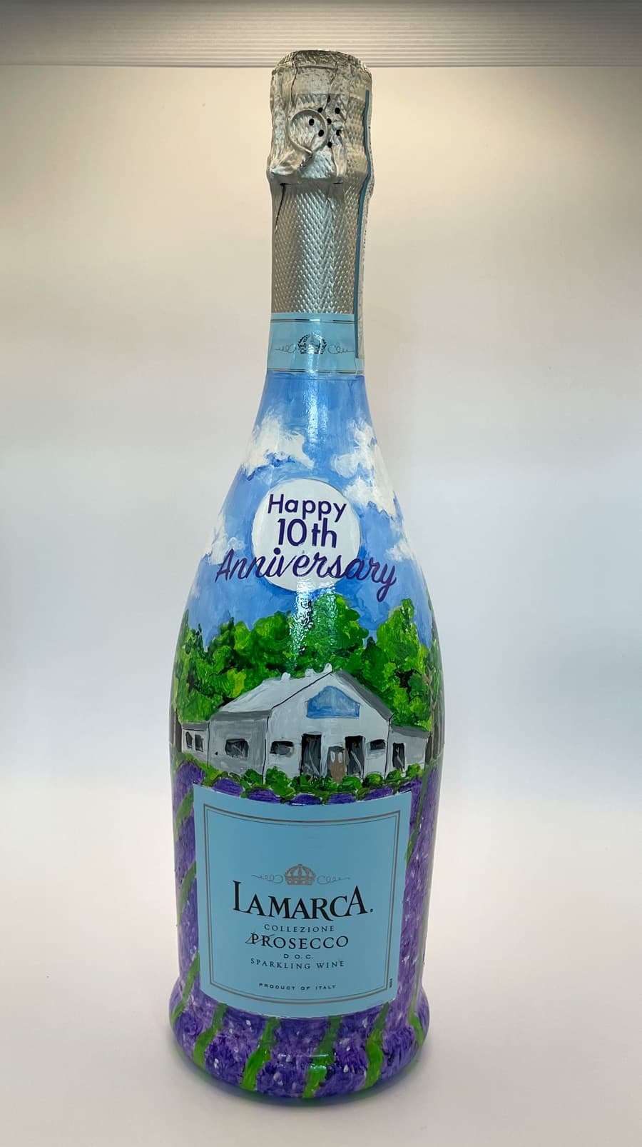 Row 3 custom painted bottle 4