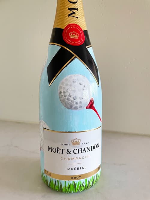 Row 4 custom painted bottle 2