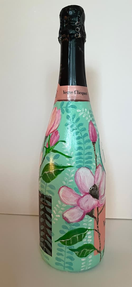 Row 4 custom painted bottle 4