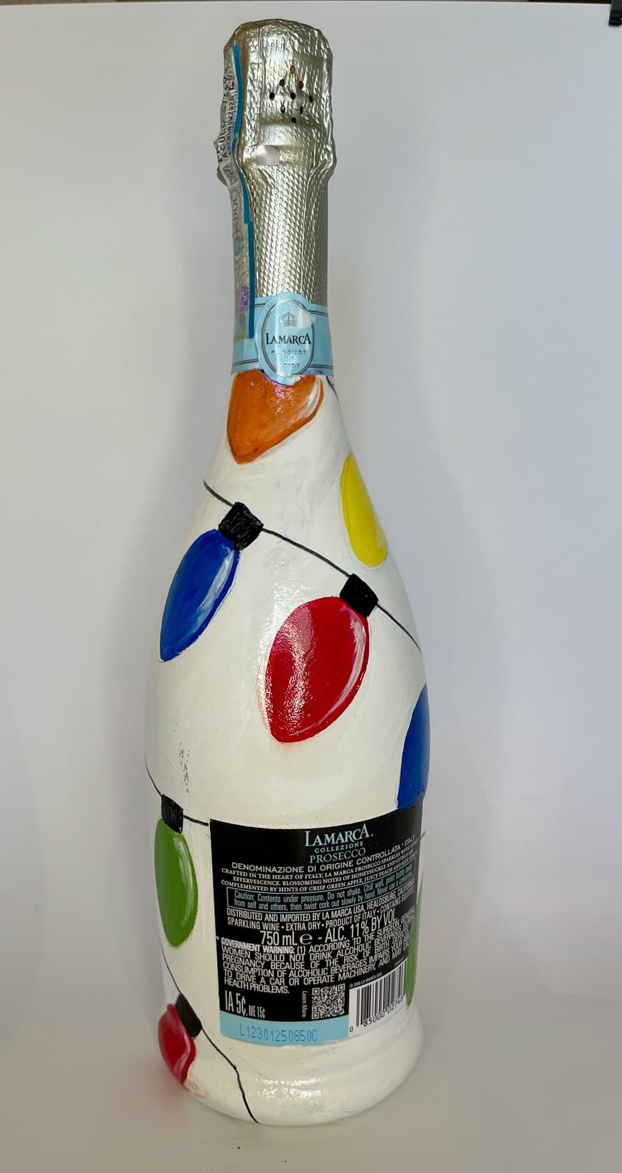 Row 6 custom painted bottle 1