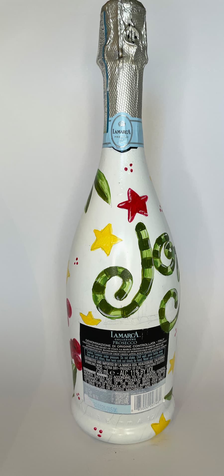 Row 6 custom painted bottle 2