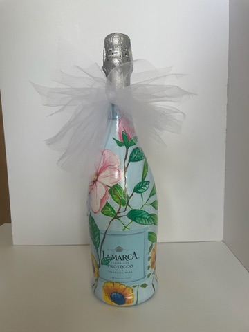 Custom painted bottle example 18