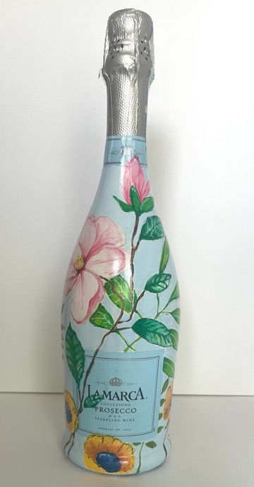 Custom painted bottle example 25